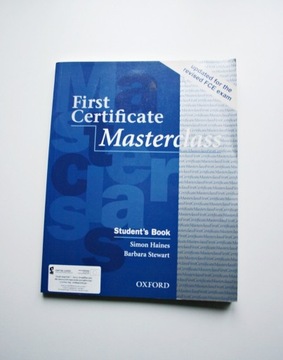 "First Certificate. Masterclass" FCE 2008 