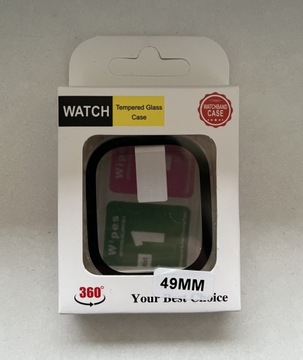 Szkło hartowane + etui do Apple Watch Ultra 49 mm