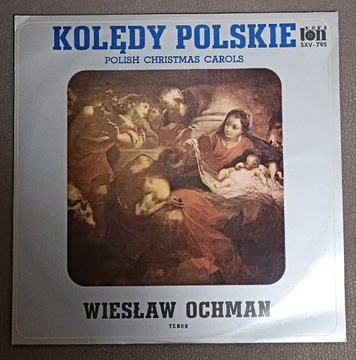 Kolędy Polskie Wiesław Ochman. Album LP 1980