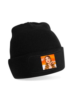 czapka zimowa julia żugaj beanie czarna