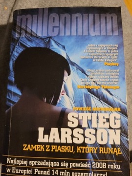 ZAMEK Z PIASKU KTÓRY RUNĄŁ STIEG LARSSON