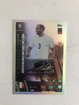 Match Attax Euro 2024 LEGEND CHIELLINI!