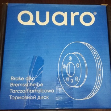 Tarcze hamulcowe 2 szt. Quaro QD4586