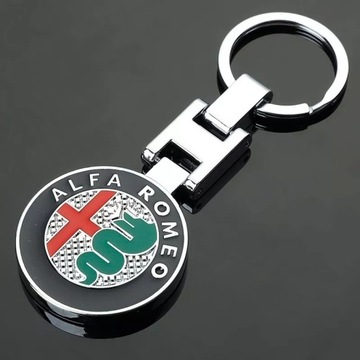 Brelok logo Alfa Romeo Breloczek samochodowy 