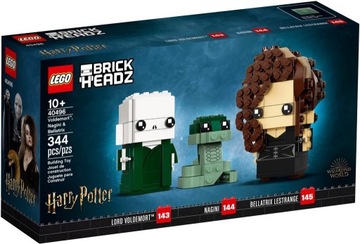 LEGO BrickHeadz 40496 Voldemort Nagini i Bellatrix