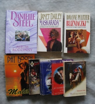 8 x romans Steel Dailey Pulitzer Harlequin