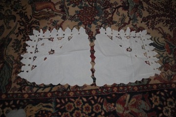 Serwetka   ręcznie robiona bawełniana