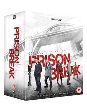 Skazany Na Śmierć Prison Break: Sezony 1-5 Blu-Ray