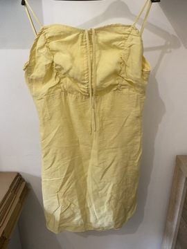 Żółta sukienka sinsay 36 s