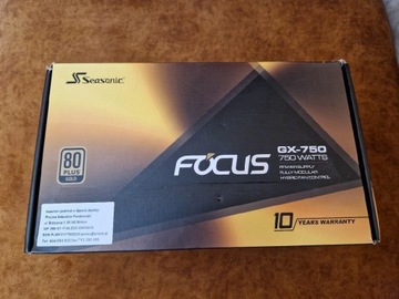 Zasilacz Seasonic Focus GX-750W 80Plus Gold Gwarancja 