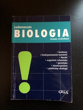 Biologia. Repetytorium. Vedemecum. Liceum