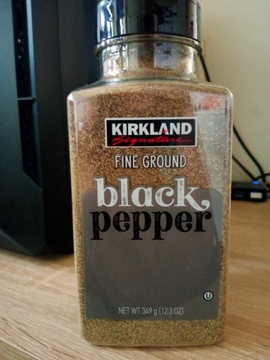 Pieprz Kirkland Black Pepper Fine Ground USA 349g