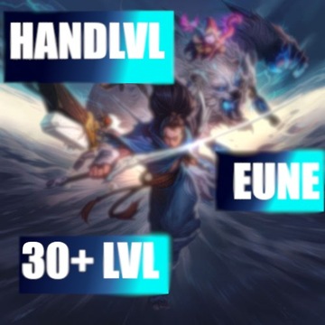 Fresh Handleveled EUNE konto league of legends 30+