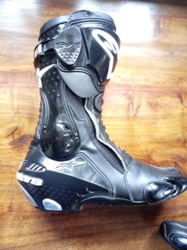 buty motocyklowe ALPINESTARS SMX-R PLUS  42 czarne