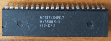 Z80 8417 procesor z demontażu