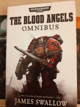 Ksiazka warhammer 40k "The Blood Angels Omnibus"