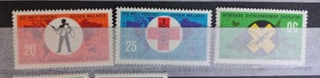 Zestaw znaczków - Medycyna - Malaria - DDR