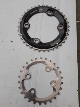 Blat zębatka Shimano SLX 36/26 BC z FC M7000