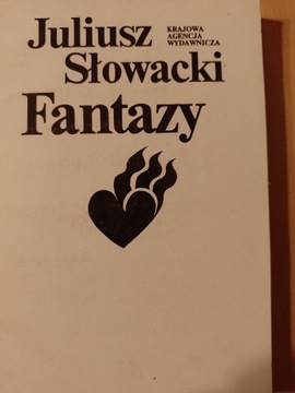 Fantazy  Juliusz Słowacki