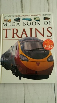 Mega Book of Trains - po angielsku