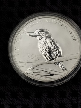 Kookaburra 2007 uncja srebra 