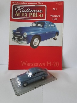 WARSZAWA M-20 Kultowe Auta DeAgostini 1:43