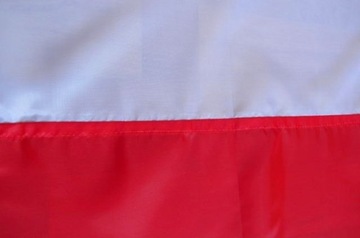 Flaga Polski na Drzewiec 112x70 Narodowa PRODUCENT