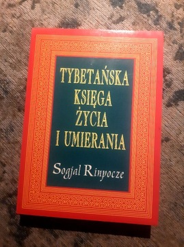 Tybetańska księga życia i umierania Rinpocze NOWA