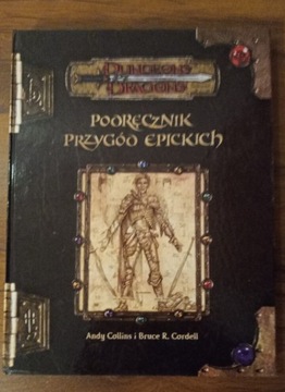 Podręcznik Przygód Epickich D&D 3.0 bdb z wadą