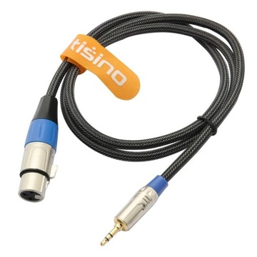 Kabel mikrofonowy XLR do 3,5 mm Mini Jack