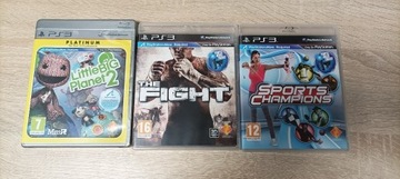 3 gry na PS3: The Fight, Sport Champions,LBP2 