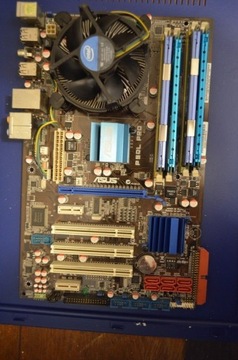 ASUS P5QL PRO + Intel Q8200 + 8GB RAM 