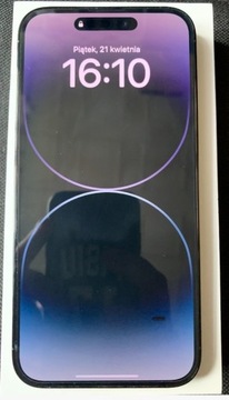 Apple iPhone 14 Pro Max 6/128GB Space Black Czarny