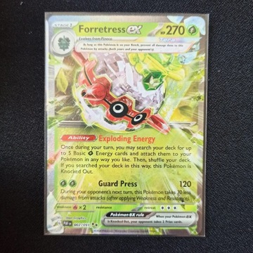 Pokémon Forretress EX Paldean Fates 2/91