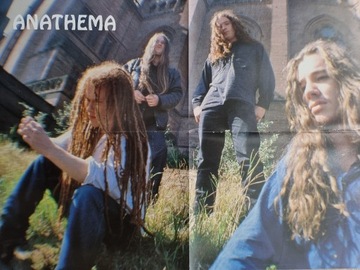 Plakat ANATHEMA z 1997 r. - Format A2 - NOWY!