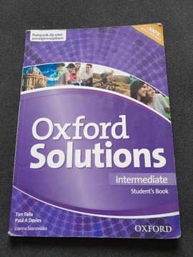 Oxford Solutions Intermediate SB OXFORD