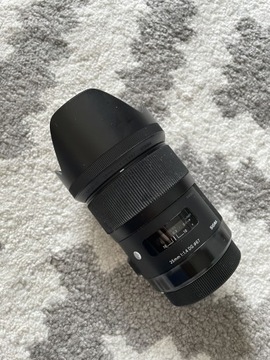 Sigma ART f 1,4 35mm EF obiektyw Canon stałoognisk