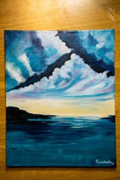 Obraz Akrylowy Morze i Chmury