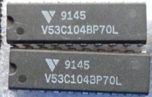 V53C104BP70L DRAM 4x256kbit 70ns VITELIC