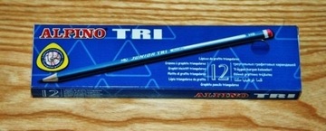 Ołówki ALPINO Junior TRI trójkątny przekrój 12 szt