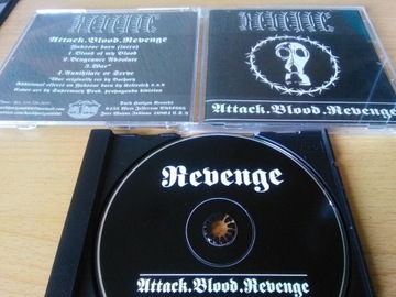 REVENGE "Attack. Blood. Revenge" CD pierwsze wyd.