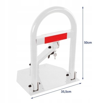 Blokada parkingowa słupek parkingowy 7,5 kg! 50 cm