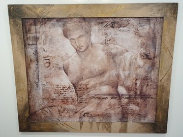 Obraz "Achelous" Richard Franklin kopia 130x110 cm