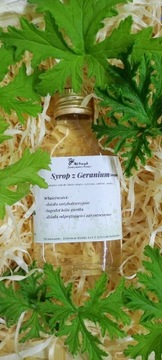 Syrop z geranium ( anginki)