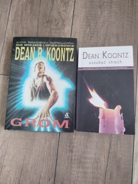 Dean Koontz zestaw 2 książek 
