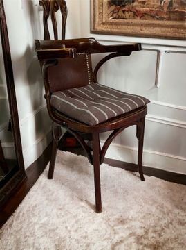 Wygodny Fotel krzesło Ludwik Filip XIX w. Francja