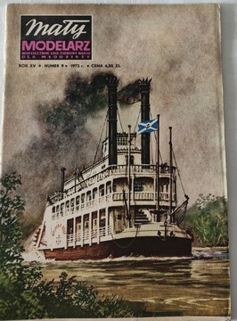 Mały Modelarz  Western River 9/1972 9/72 Stan!!!