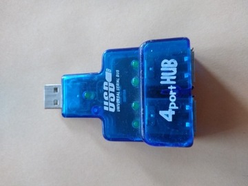 ROZGAŁĘŹNIK ROZDZIELACZ PORTÓW HUB USB 4X USB