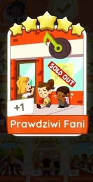 Prawdziwi fani KARTA MONOPOLY GO