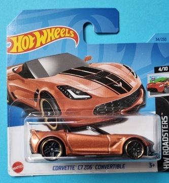 Hot Wheels  CORVETTE C7 Z06 CONVERTIBLE  